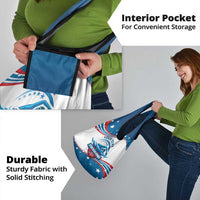 Personalized USA Swimming Grocery Bag We Are The Champions