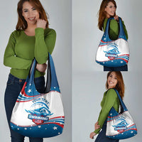 Personalized USA Swimming Grocery Bag We Are The Champions