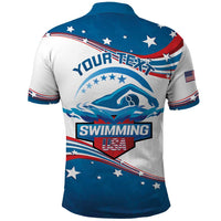 Personalized USA Swimming Polo Shirt 2024 We Are The Champions - Wonder Print Shop