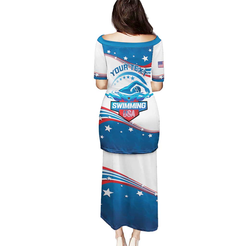 Personalized USA Swimming Puletasi 2024 We Are The Champions - Wonder Print Shop