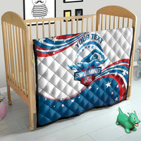 Personalized USA Swimming Quilt 2024 We Are The Champions - Wonder Print Shop