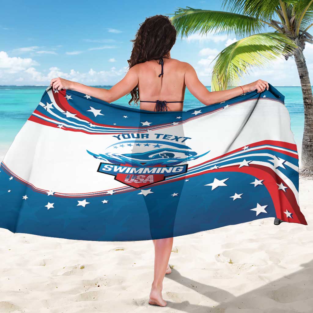 Personalized USA Swimming Sarong 2024 We Are The Champions - Wonder Print Shop