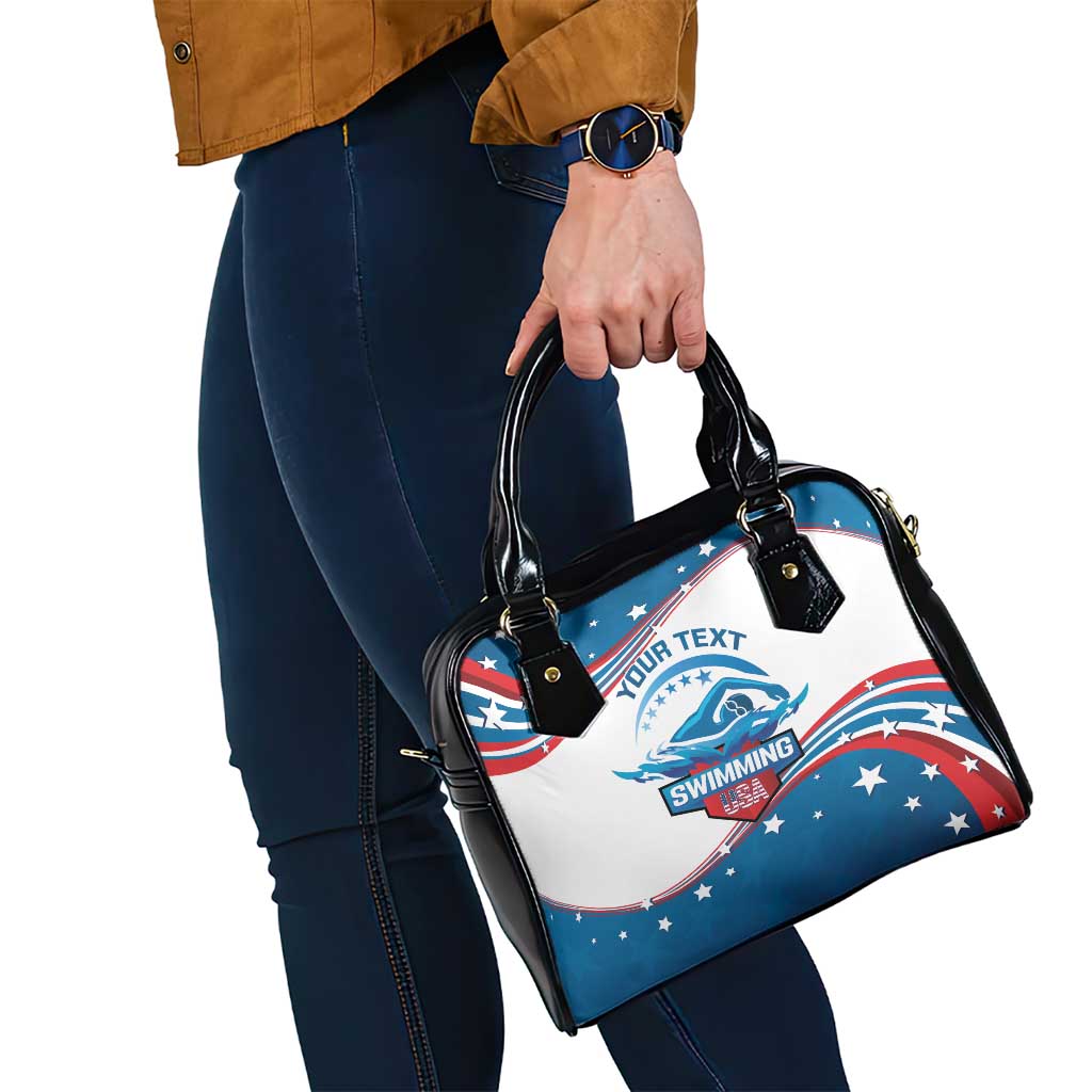 Personalized USA Swimming Shoulder Handbag 2024 We Are The Champions