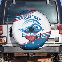 Personalized USA Swimming Spare Tire Cover 2024 We Are The Champions - Wonder Print Shop