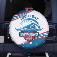 Personalized USA Swimming Spare Tire Cover 2024 We Are The Champions - Wonder Print Shop