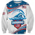 Personalized USA Swimming Sweatshirt 2024 We Are The Champions - Wonder Print Shop