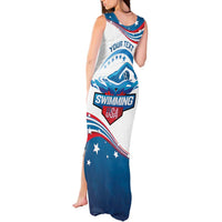 Personalized USA Swimming Tank Maxi Dress 2024 We Are The Champions - Wonder Print Shop