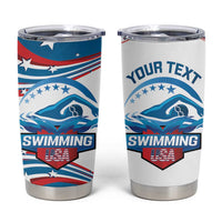 Personalized USA Swimming Tumbler Cup 2024 We Are The Champions - Wonder Print Shop