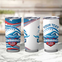 Personalized USA Swimming Tumbler Cup 2024 We Are The Champions - Wonder Print Shop