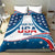 Personalized USA Gymnastics Bedding Set 2024 United States Flag Curve Style - Wonder Print Shop