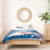 Personalized USA Gymnastics Bedding Set 2024 United States Flag Curve Style - Wonder Print Shop