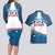 Personalized USA Gymnastics Couples Matching Long Sleeve Bodycon Dress and Hawaiian Shirt 2024 United States Flag Curve Style - Wonder Print Shop