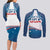 Personalized USA Gymnastics Couples Matching Long Sleeve Bodycon Dress and Long Sleeve Button Shirt 2024 United States Flag Curve Style - Wonder Print Shop