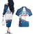 Personalized USA Gymnastics Couples Matching Off The Shoulder Long Sleeve Dress and Hawaiian Shirt 2024 United States Flag Curve Style - Wonder Print Shop
