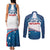 Personalized USA Gymnastics Couples Matching Tank Maxi Dress and Long Sleeve Button Shirt 2024 United States Flag Curve Style - Wonder Print Shop