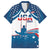 Personalized USA Gymnastics Family Matching Long Sleeve Bodycon Dress and Hawaiian Shirt 2024 United States Flag Curve Style - Wonder Print Shop