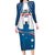 Personalized USA Gymnastics Family Matching Long Sleeve Bodycon Dress and Hawaiian Shirt 2024 United States Flag Curve Style - Wonder Print Shop