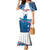 Personalized USA Gymnastics Family Matching Mermaid Dress and Hawaiian Shirt 2024 United States Flag Curve Style - Wonder Print Shop
