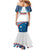 Personalized USA Gymnastics Family Matching Mermaid Dress and Hawaiian Shirt 2024 United States Flag Curve Style - Wonder Print Shop