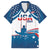 Personalized USA Gymnastics Family Matching Off The Shoulder Long Sleeve Dress and Hawaiian Shirt 2024 United States Flag Curve Style - Wonder Print Shop