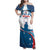 Personalized USA Gymnastics Family Matching Off Shoulder Maxi Dress and Hawaiian Shirt 2024 United States Flag Curve Style - Wonder Print Shop