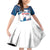 Personalized USA Gymnastics Family Matching Off Shoulder Short Dress and Hawaiian Shirt 2024 United States Flag Curve Style - Wonder Print Shop