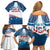 Personalized USA Gymnastics Family Matching Off Shoulder Short Dress and Hawaiian Shirt 2024 United States Flag Curve Style - Wonder Print Shop
