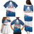 Personalized USA Gymnastics Family Matching Puletasi and Hawaiian Shirt 2024 United States Flag Curve Style - Wonder Print Shop