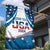 Personalized USA Gymnastics Garden Flag 2024 United States Flag Curve Style - Wonder Print Shop