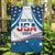 Personalized USA Gymnastics Garden Flag 2024 United States Flag Curve Style - Wonder Print Shop