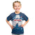 Personalized USA Gymnastics Kid T Shirt 2024 United States Flag Curve Style - Wonder Print Shop
