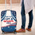 Personalized USA Gymnastics Luggage Cover 2024 United States Flag Curve Style - Wonder Print Shop