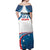 Personalized USA Gymnastics Off Shoulder Maxi Dress 2024 United States Flag Curve Style - Wonder Print Shop