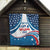 Personalized USA Gymnastics Quilt 2024 United States Flag Curve Style - Wonder Print Shop