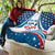 Personalized USA Gymnastics Quilt 2024 United States Flag Curve Style - Wonder Print Shop