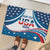 Personalized USA Gymnastics Rubber Doormat 2024 United States Flag Curve Style - Wonder Print Shop
