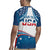 Personalized USA Gymnastics Rugby Jersey 2024 United States Flag Curve Style - Wonder Print Shop