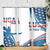 Personalized USA Gymnastics Skinny Tumbler 2024 United States Flag Curve Style - Wonder Print Shop