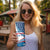 Personalized USA Gymnastics Skinny Tumbler 2024 United States Flag Curve Style - Wonder Print Shop