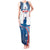 Personalized USA Gymnastics Tank Maxi Dress 2024 United States Flag Curve Style - Wonder Print Shop