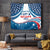 Personalized USA Gymnastics Tapestry 2024 United States Flag Curve Style - Wonder Print Shop