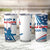 Personalized USA Gymnastics Tumbler Cup 2024 United States Flag Curve Style - Wonder Print Shop