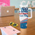 Personalized USA Gymnastics Tumbler With Handle 2024 United States Flag Curve Style - Wonder Print Shop