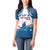 Personalized USA Gymnastics Women Polo Shirt 2024 United States Flag Curve Style - Wonder Print Shop