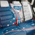Personalized USA Fencing Back Car Seat Cover 2024 United States Flag Curve Style - Wonder Print Shop
