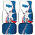 Personalized USA Fencing Car Mats 2024 United States Flag Curve Style - Wonder Print Shop