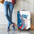 Personalized USA Fencing Luggage Cover 2024 United States Flag Curve Style - Wonder Print Shop