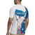 Personalized USA Fencing Rugby Jersey 2024 United States Flag Curve Style - Wonder Print Shop