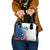 Personalized USA Fencing Shoulder Handbag 2024 United States Flag Curve Style