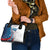 Personalized USA Fencing Shoulder Handbag 2024 United States Flag Curve Style